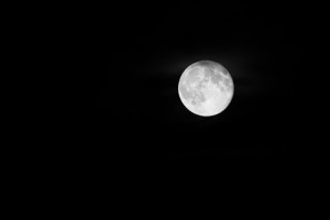 Der Mond im August 2014
